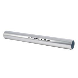 EMT Conduit Pipe HDG UL797 Galvanized Steel Pipes Factory