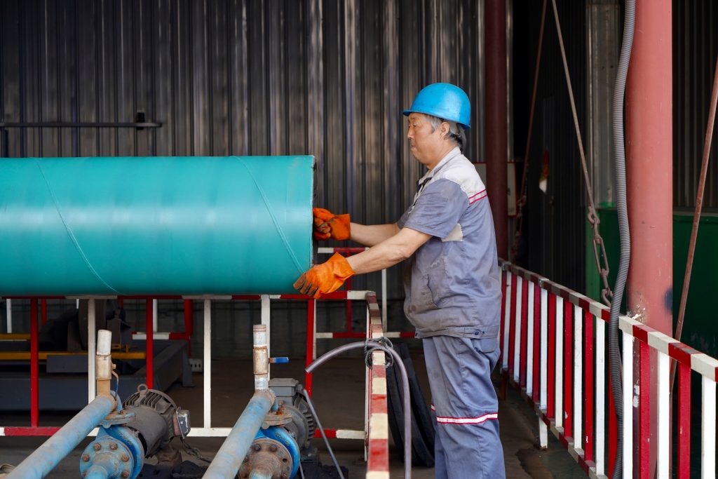 FBE coating pipe